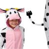imageSpooktacular Creations Halloween Animal Costume Kids Animal Jumpsuit for Toddler Halloween Dress Up Costume PartyCow