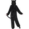imageSpooktacular Creations Halloween Dalmatian Dragon Triceratop Unisex Pajama Adult Animal Costume Halloween Costume PartyBlack Cat