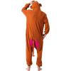imageSpooktacular Creations Halloween Dalmatian Dragon Triceratop Unisex Pajama Adult Animal Costume Halloween Costume PartyBrown Monkey