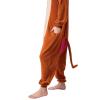 imageSpooktacular Creations Halloween Dalmatian Dragon Triceratop Unisex Pajama Adult Animal Costume Halloween Costume PartyBrown Monkey