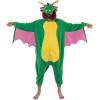 imageSpooktacular Creations Halloween Dalmatian Dragon Triceratop Unisex Pajama Adult Animal Costume Halloween Costume PartyGreen Dragon
