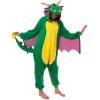 imageSpooktacular Creations Halloween Dalmatian Dragon Triceratop Unisex Pajama Adult Animal Costume Halloween Costume PartyGreen Dragon