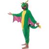 imageSpooktacular Creations Halloween Dalmatian Dragon Triceratop Unisex Pajama Adult Animal Costume Halloween Costume PartyGreen Dragon