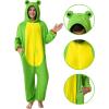imageSpooktacular Creations Halloween Dalmatian Dragon Triceratop Unisex Pajama Adult Animal Costume Halloween Costume PartyGreen Frog