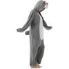 imageSpooktacular Creations Halloween Dalmatian Dragon Triceratop Unisex Pajama Adult Animal Costume Halloween Costume PartyGrey Bulldog