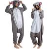 imageSpooktacular Creations Halloween Dalmatian Dragon Triceratop Unisex Pajama Adult Animal Costume Halloween Costume PartyGrey Elephant