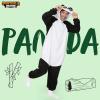 imageSpooktacular Creations Halloween Dalmatian Dragon Triceratop Unisex Pajama Adult Animal Costume Halloween Costume PartyWhite Panda