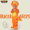imageSpooktacular Creations Halloween Dinosaur Costume Toddler Triceratops Costume Kids with Egg for Baby Child Dress Up PartyOrange