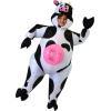 imageSpooktacular Creations Kids Inflatable Costume Full Body Inflatable Cow Suit Air Blow Up Cow Halloween Costume Deluxe Farm Animal Outfit for Halloween Dress Up Parties