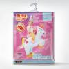 imageSpooktacular Creations Kids Inflatable Halloween Costume Riding a Unicorn Colorful Air Blowup Set with Hat Hallowen PartyBlue