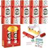 imageJOYIN 10 Pack Christmas NonSnap Party Favor Classic Table Favor Includes Party Hat Jokes ampamp Gifts Christmas Table Decorations for Holiday Dinner Traditions Party Suppliesspring is coming