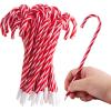 imageJOYIN 100 PCS Christmas Candy Cane Pen Bulk Blue Ink Ballpoint Pens for Kids Gifts Xmas Stationery Supplies School Party Favors Kids Pens Classroom Favor Carnival Prize Stocking Stuffers