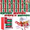imageJOYIN 18 Pack NonSnap Christmas Party Table Favor Xmas Red ampamp Green No Snap Snowflake Party Favors for Christmas Stocking Stuffers Party Supplies Decorations Holiday New Year Adults Kids Gifts