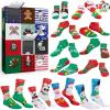 imageJOYIN 2025 Christmas Advent Calendar12 Days Christmas Warm Cotton Socks for Adult Women Countdown Advent Calendar with 4 Knee High ampamp 8 Low Cut Socks Xmas Party Favor Gifts
