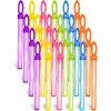 imageJOYIN 24 Pack 146 Big Bubble Wands Bulk 2 Dozen for Summer Toy OutdoorIndoor Activity Use Easter Bubbles Party Favors Supplies for KidsLeaf