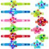 imageJOYIN 24 Pack LED Light Up Fidget Spinner Bracelets Glow in The Dark Fidget Party Favors for Kids Halloween Goodie Bags Stuffers Treasure Box Toys for Classroom Birthday Gifts For Boys Girls