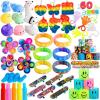 imageJOYIN 60 Pcs Party Favors for Kids Popular Fidget Toys Pack Goodie Bags Fillers for Kids Birthday Party Prizes in Bulk for School Pinata Stuffers Classroom Prizes Treasure Box Toys