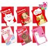 imageJOYIN 72 Pcs Valentines Day Animal Cards Valentine Greeting Card with Envelopes for Hearts Day Classroom Exchange Kids Holiday Crafting Wedding Cards Valentines Party Favor 6 Styles