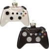 imageJOYIN Christmas Glass Video Game Controller Small Ornament Blown Mini Black and White 2Pieces Set for Tree Hanging Ornament Outdoor Christmas Decorations Indoor