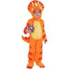 imageSpooktacular Creations Halloween Dinosaur Costume Toddler Triceratops Costume Kids with Egg for Baby Child Dress Up PartyOrange