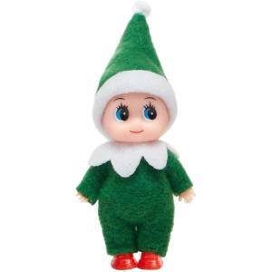 imageJOYIN 1 Pack Christmas Purple Tiny Elf Soft Plush Toy for Adults Kids Accessories Party Favors Xmas Party Supplies Christmas Decor Xmas GiftGreen