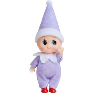 imageJOYIN 1 Pack Christmas Purple Tiny Elf Soft Plush Toy for Adults Kids Accessories Party Favors Xmas Party Supplies Christmas Decor Xmas GiftPurple