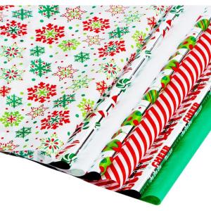 imageJOYIN 150 Pieces Christmas Wrapping Tissue Paper for Gift Decoration Gift Wrapping Boxes and Bags present ExtraSpecial Christmas Trees Wine Bottles Art ampamp Craft and More
