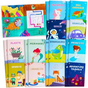 imageJOYIN 24Pcs Coloring Books for Kids Ages 48 Bulk Mini Coloring Book for Party Favors Goodie Bags Stuffers for Kids  Birthday Party Gifts  Classroom Travel Activity  Stocking StuffersMixed