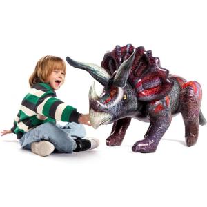 imageJOYIN 43quot Triceratops Inflatable Dinosaur Toy for Party Decorations Birthday Party Gift for Kids and Adults