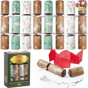 imageJOYIN 8 Pack Christmas Party Favor NonSnap Lettering Pieces Party Table Favors with Holiday Party Favor Supplies for Kids and Adults Christmas Parties Dinners and HolidaysReindeer