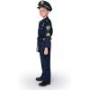 imageJOYIN Toy Halloween Toddler Police Costume Police Officer Costume for Boys Kids Cop Outfit for Halloween Pretend Roleplay