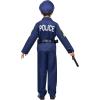 imageJOYIN Toy Halloween Toddler Police Costume Police Officer Costume for Boys Kids Cop Outfit for Halloween Pretend Roleplay