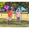 imageJOYIN 2 Packs Large Delta Kite Blue and Purple Kite Easy to Fly Huge Kites for Kids and Adults with 2625 ft Kite String Large Delta Beach Kite for Outdoor Games and Activities