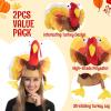 imageJOYIN 2 PCS Thanksgiving Turkey Sitting Hats Silly for Night Event Dressup Party Thanksgiving Decoration Role Play Carnival Cosplay Costume Accessories