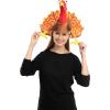 imageJOYIN 2 PCS Thanksgiving Turkey Sitting Hats Silly for Night Event Dressup Party Thanksgiving Decoration Role Play Carnival Cosplay Costume Accessories