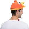 imageJOYIN 2 Pack Thanksgiving Silly Turkey Cap Red Turkey Hat for Carnival Cosplay Trot Dress Up Party ampamp Role Play Funny Hat for Thanksgiving Christmas Halloween Costume Accessories