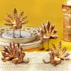 imageJOYIN 4 Pcs Thanksgiving Turkey Tea Light Candle Holders Fall Centerpiece Home Decor Table Kitchen Autumn Decorations