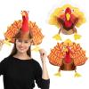 imageJOYIN 2 PCS Thanksgiving Turkey Sitting Hats Silly for Night Event Dressup Party Thanksgiving Decoration Role Play Carnival Cosplay Costume Accessories
