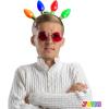 imageJOYIN 1 Pack Christmas Headband LED Light Bulb Flashing Headband with 4 Colorful LED Bulbs for Adults Kids Accessories Christmas Party Favors Xmas Party Supplies