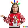 imageJOYIN 1 Pack Christmas Headband LED Light Bulb Flashing Headband with 4 Colorful LED Bulbs for Adults Kids Accessories Christmas Party Favors Xmas Party Supplies