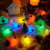 imageJOYIN 12 Packs Christmas LED Light Up Bulb Necklaces 9 Bulbs LED Necklaces Holiday Costume Accessories for Christmas Xmas Party Favor Party Supply