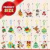 imageJOYIN 16 Pcs Christmas Diamond Art Ornaments Kit 5D DIY Diamond Craft with Keychains for Kids Diamond Painting Art Activities Xmas Rhinestone Party Favors Holiday Decor Classroom Games Age 8