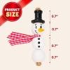 imageJOYIN 202 Pcs Christmas Wooden Beads Craft Kit DIY Wood Bead Printed Ornaments Make Snowman Santa Claus Angel Nutcracker Tree for Christmas Hanging Decoration Holiday Xmas Art Activities for Kids