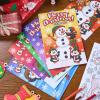 imageJOYIN 48 Pcs Christmas Coloring Book Bulk in 6 Covers Xmas Mini Coloring Books for Kids with Snowman Santa Reindeer Make Your Own Craft for Kids School Activities Party SuppliesAge 8