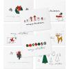 imageJOYIN 72 PCS Christmas Greeting Cards with Envelopes Bulk in 8 White Designs 625 x 46quot for Winter Xmas Season Present Giving Wintertime Cards