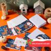 imageJOYIN 72 PCS Christmas Holiday Greeting Cards with Envelopes Bulk in 9 Assorted Designs for Winter Season Merry Christmas Giving Cards Xmas Santa Gift Card