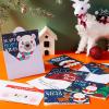 imageJOYIN 72 PCS Christmas Holiday Greeting Cards with Envelopes Bulk in 9 Assorted Designs for Winter Season Merry Christmas Giving Cards Xmas Santa Gift Card