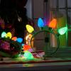 imageJOYIN Christmas LED Headband Light Up Bulb with 4 Colorful LED Bulbs for Adults Christmas Party Supplies Xmas Accessories12