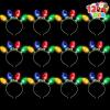 imageJOYIN Christmas LED Headband Light Up Bulb with 4 Colorful LED Bulbs for Adults Christmas Party Supplies Xmas Accessories12