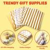 imageJOYIN 150 Piece Christmas Metallic Silver and Gold Tissue Paper Assortment 20quot x 20quot inches Holiday Gold Gift Wrapping for Party Favors Goody Bags Xmas Presents Wrapping Stocking Stuffers